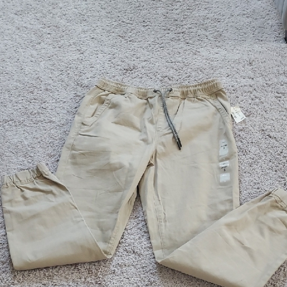 Men's Tan Casual Pants